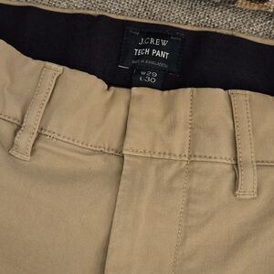 J. Crew Men's Khaki Tech Pants